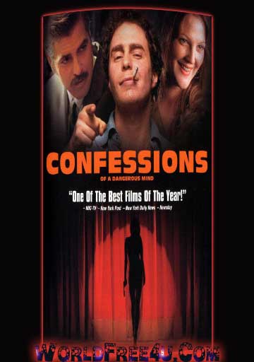 Poster Of Confessions of a Dangerous Mind (2002) In Hindi English Dual Audio 300MB Compressed Small Size Pc Movie Free Download Only At worldfree4u.com