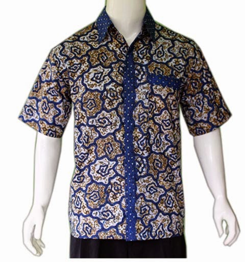 Contoh model baju batik pria gemuk  Meyeyesshop 2015