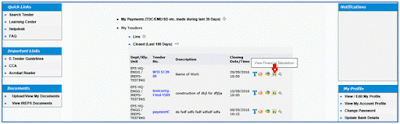 Works Tender View Financial Tabulation 01