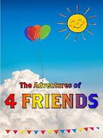 The Adventures of 4 Friends book available on iBooks.