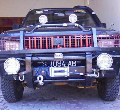 ADVENTURE OFFROAD ISUZU  PANTHER  MODIFIKASI 