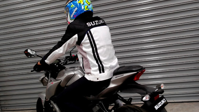 Jaket Suzuki GSX R150 dan GSX S150 Indonesia