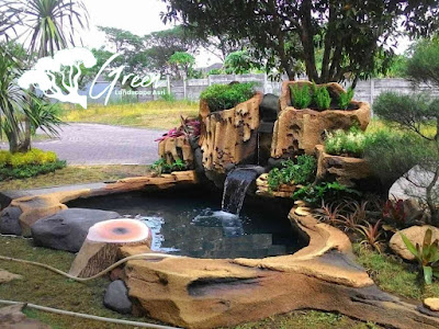 Jasa Tukang Kolam Relief Balikpapan - Jasa Pembuatan Relief Air Terjun Tebing di Balikpapan