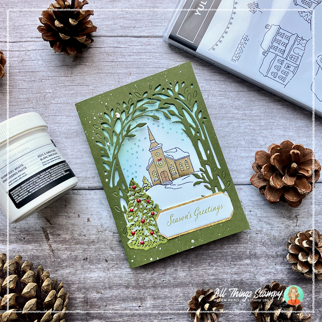 Vintage Christmas Stampin Up Yuletide Village
