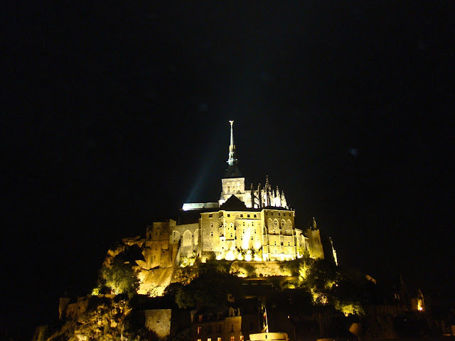 Le Mont Saint Michel noite