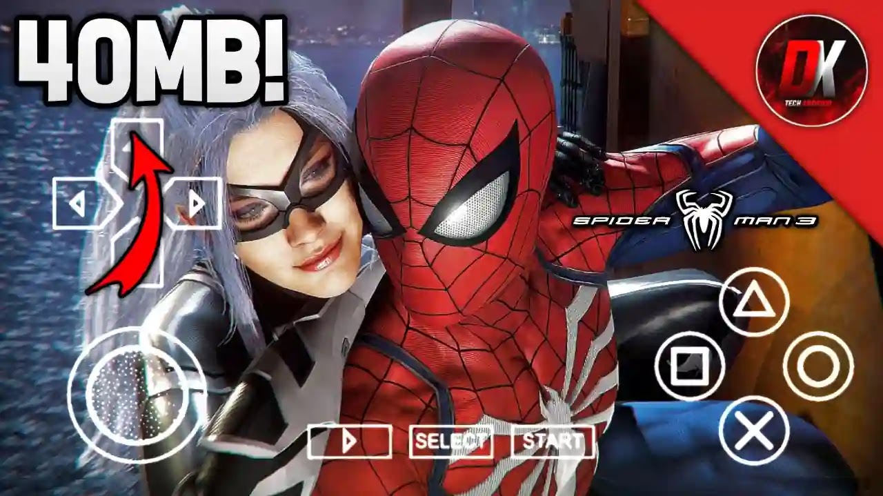 40MB] SpiderMan 3 Highly Compressed PPSSPP