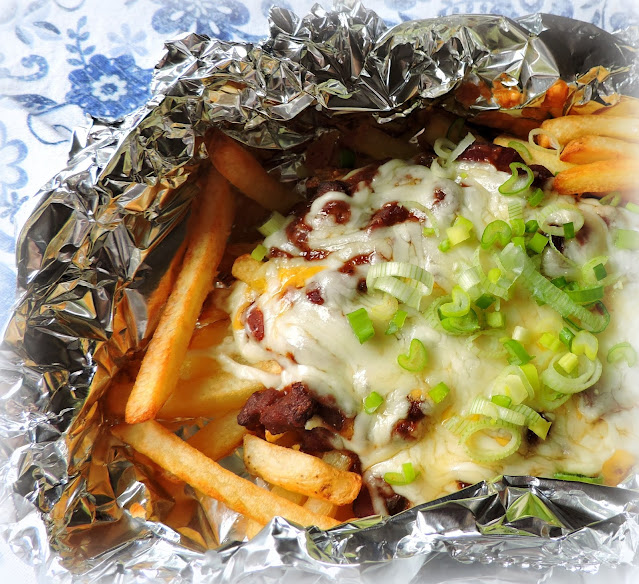 Foil Packet Chili Cheese Fries