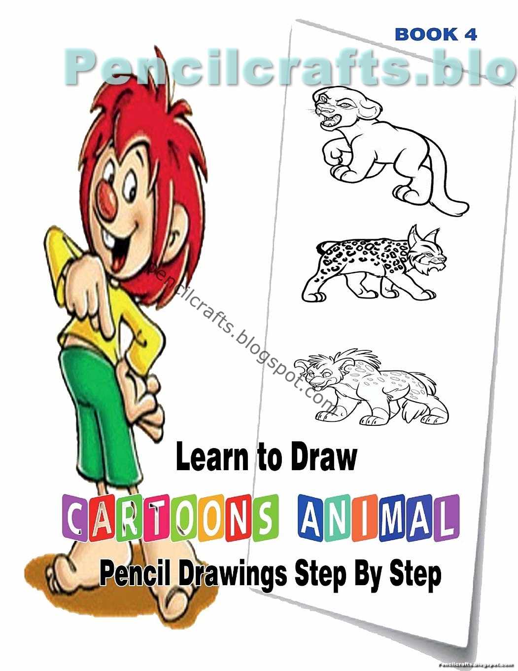 Easy Cartoon Pencil Drawings