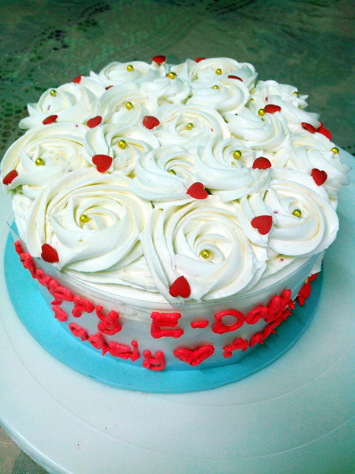 Red Velvet Cake for E-Day  Kek Red Velvet Bertunang  Kek 