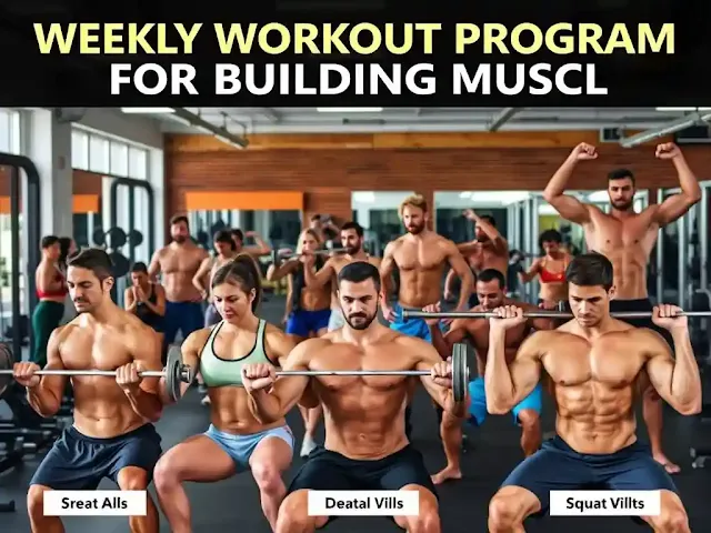 Weekly Workout Program for Building