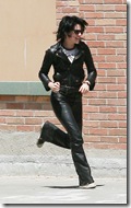 Kristen Stewart On Set Of 'The Runaways'