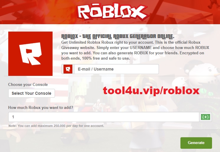 Roblox Hack Unlimited Robux Tool4u Vip Roblox Roblox - 