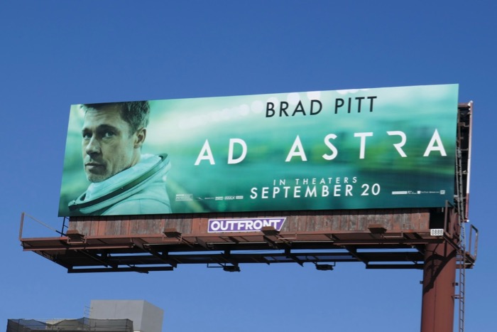 Ad Astra movie billboard