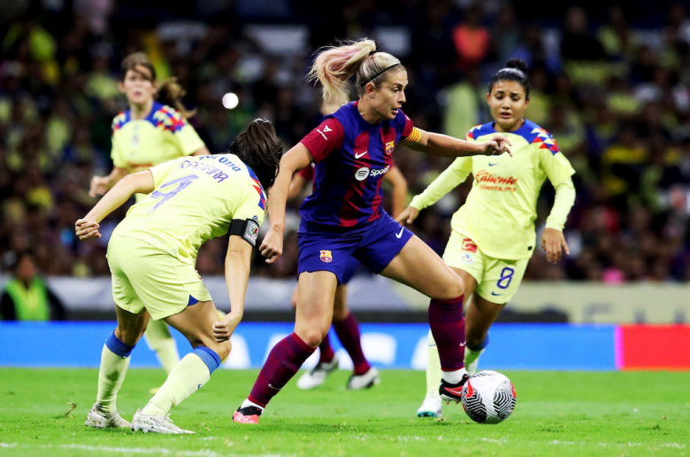 América vs. Barcelona en un amistoso femenil dentro de la gira Canp3onas 2023 | Ximinia