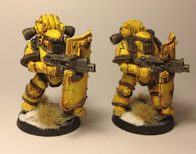 Pre-Heresy Imperial Fists Breacher Squad