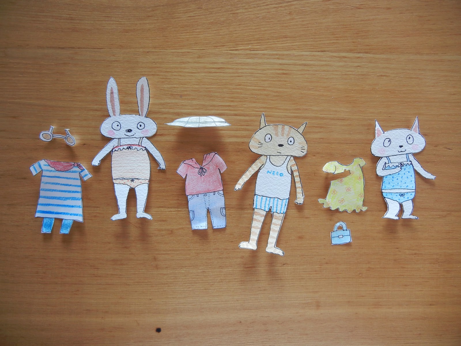 Dodo Days Paper Doll 着せ替え人形