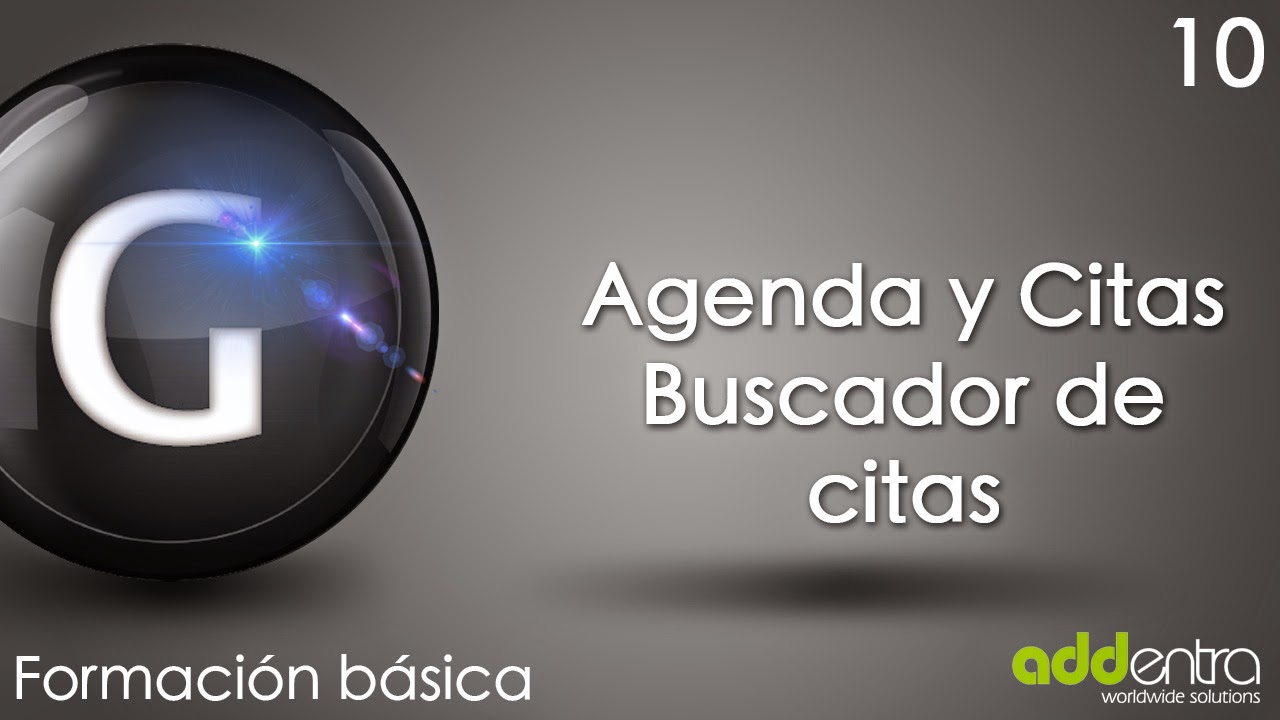 Agenda y citas. Buscador de citas de paciente