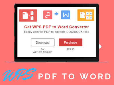 WPS PDF TO WORD CONVERTER