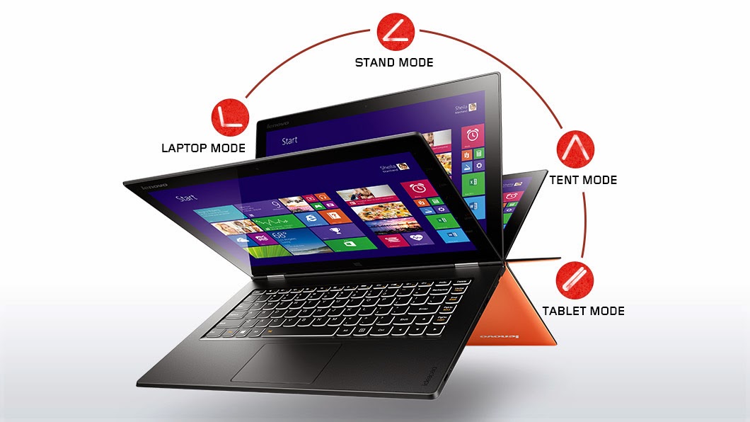 Lenovo Keluarkan IdeaPad Yoga 2 Pro