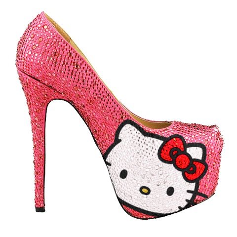 ZAPATOS HELLO KITTY - TACONES HELLO KITTY - HELLO KITTY SHOES