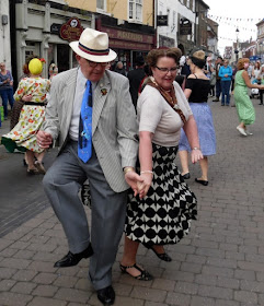 Picture: Dancing in the streets formed part of the Brigg Live Arts Festival 2018 - see Nigel Fisher's Brigg Blog
