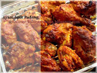   Resep masakan khas Padang, resep Ayam Apik Padang, resep Ayam Apik, Ayam Apik, Ayam Apik Padang, olahan daging ayam, masakan ayam