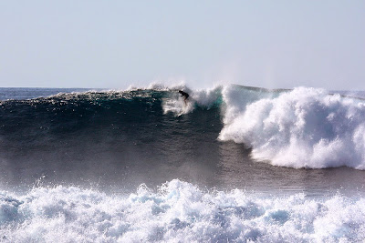 Rob Small surfing La Santa Right