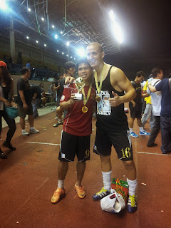 Ruben Doctora and Rufo Sanchez in the 2012 UFL Cup championships.