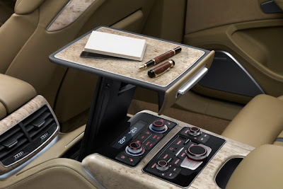 2011 Audi A8 L Pop Up Table View