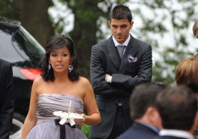 david villa and his wife