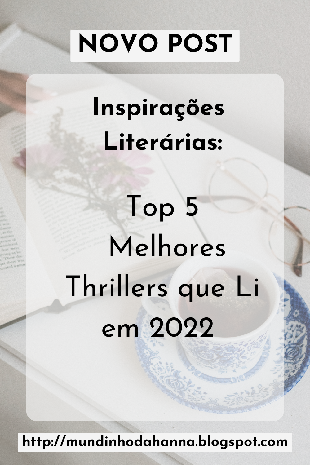 Inspirações Literárias | 5 Melhores Thrillers que Li em 2022