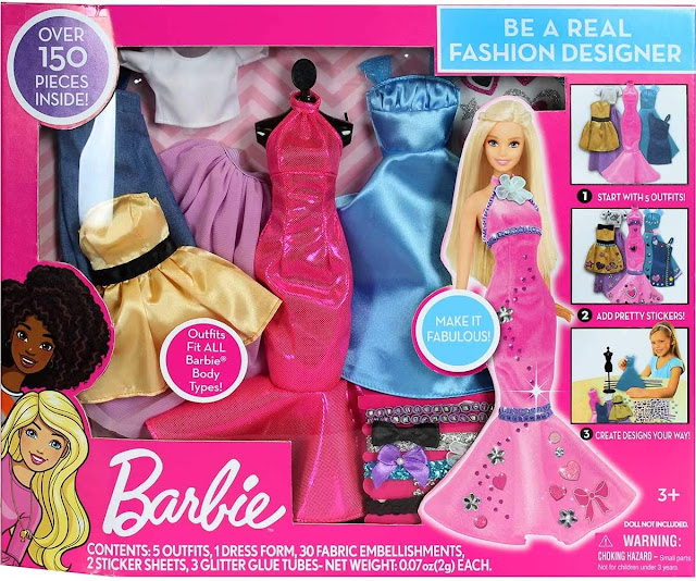 Barbie Be a Fashion Designer Doll Dress Up