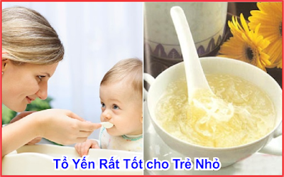 Tổ Yến có công dụng tốt cho trẻ em