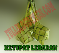 Cara Membuat Ketupat Berjatuhan ( Bertaburan ) di Blog