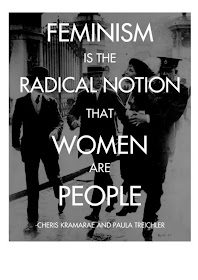 feminism is the radical notion that women are people