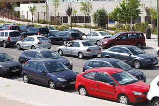 Parking cerca del Puente de Hierro