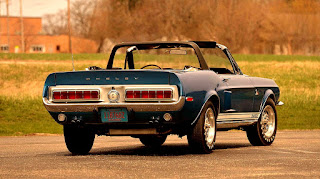 1968 Ford Mustang Shelby GT500KR Convertible Rear Right