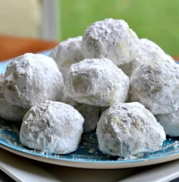 Butter Snowball Biscuits
