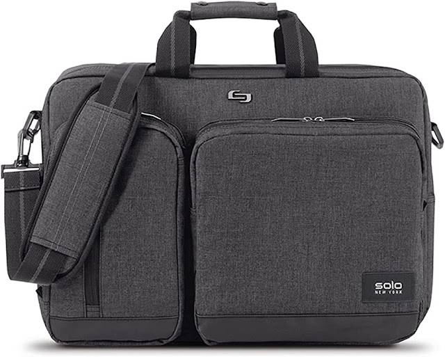 Solo New York Duane Hybrid Convertible Laptop Briefcase