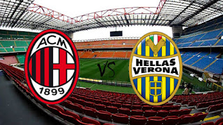 AC Milan vs. Hellas Verona, Official Line Ups