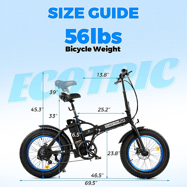 ECOTRIC Beginner Electric Bike Mountain-Bikes