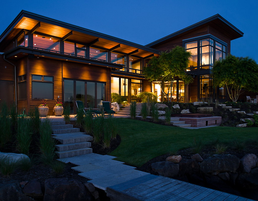 Contemporary Lake House Designs