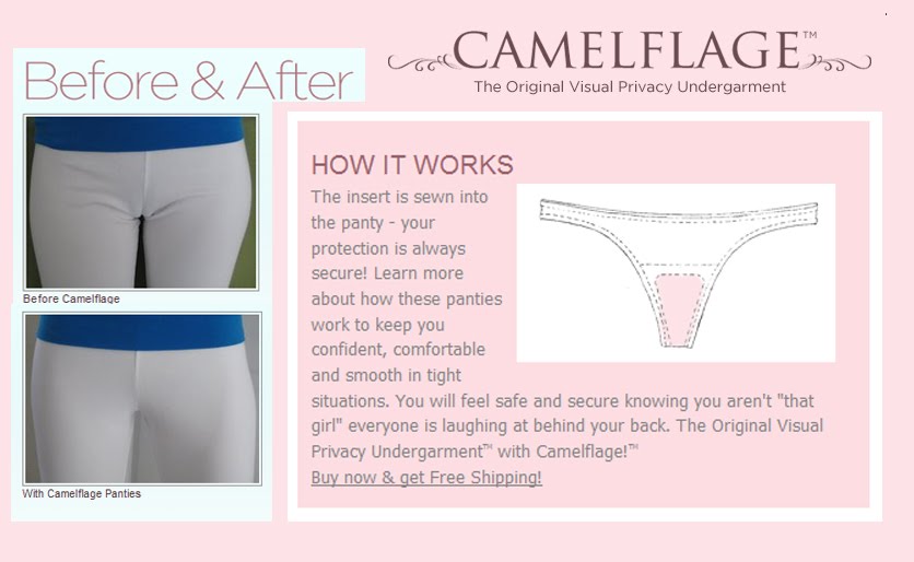 Camleflage Says No To Camel Toe A Real Problem For Some Women Who Knew Fashion Foie Gras