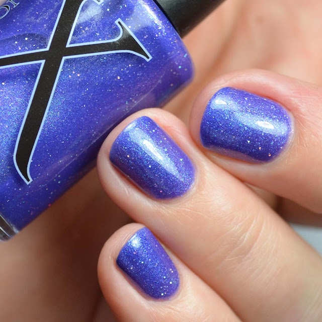 purple to pink thermal nail polish