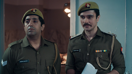 Darshan Kumaar (right) as Ujagar Singh in a still from Aashram