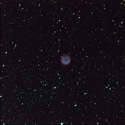 planetary nebula NGC 6781 in colour