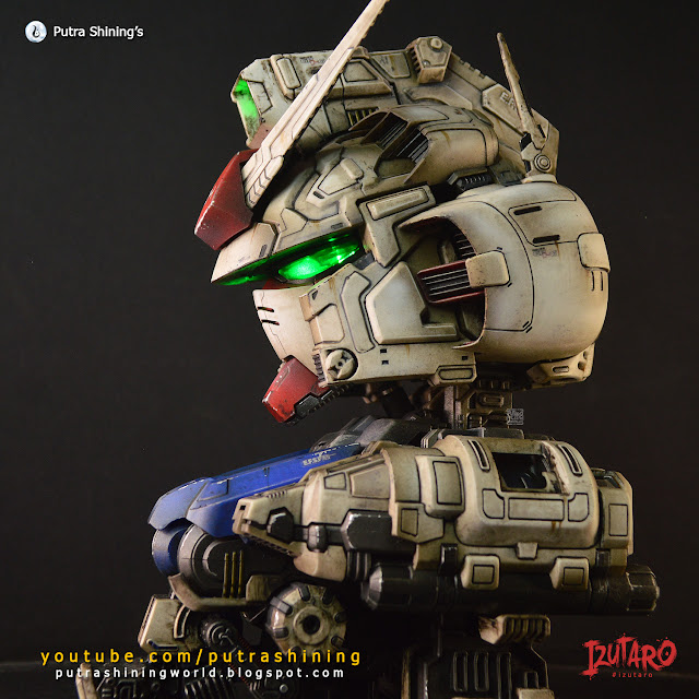 Gundam Head Bust 1/20 RX-78 GP SERIES TYPE 04G Commission work by Izutaro