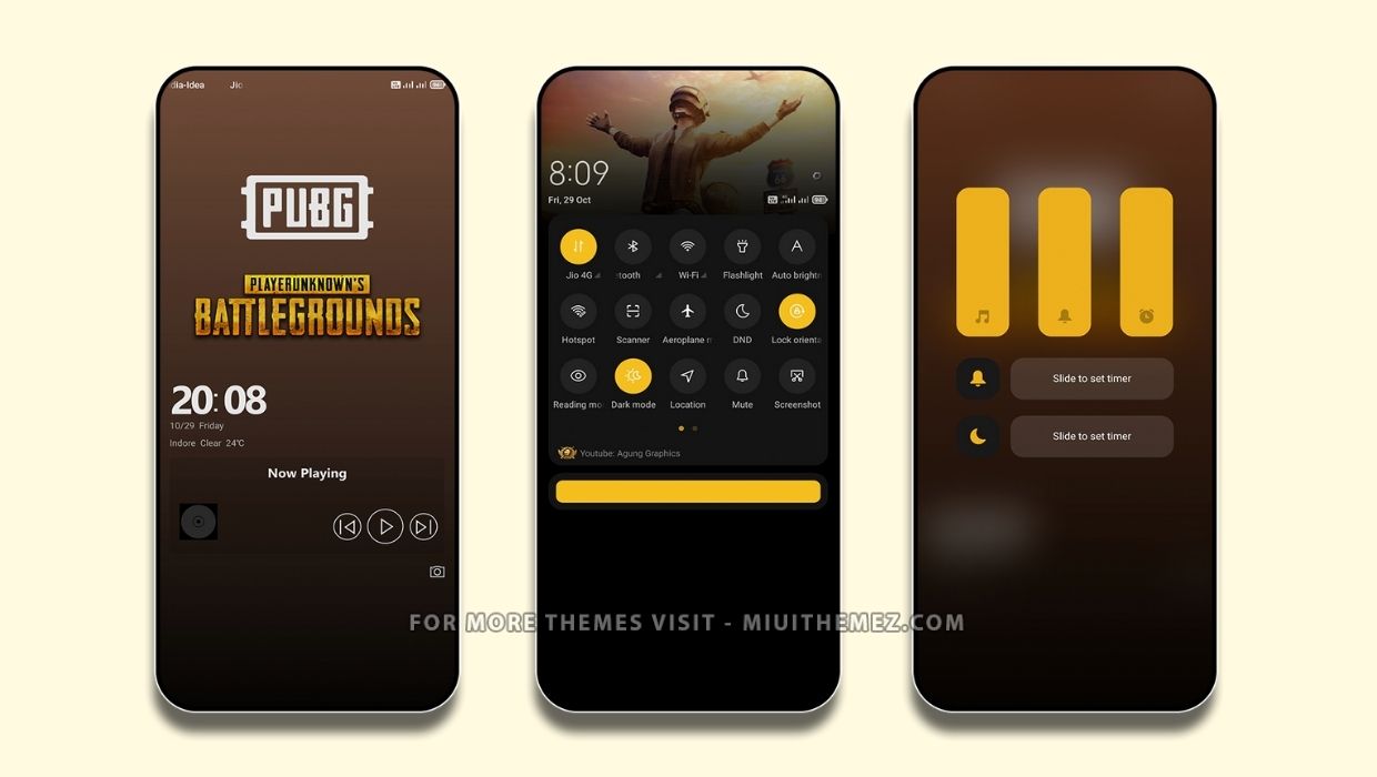 PUBG V12 Lite MIUI Theme