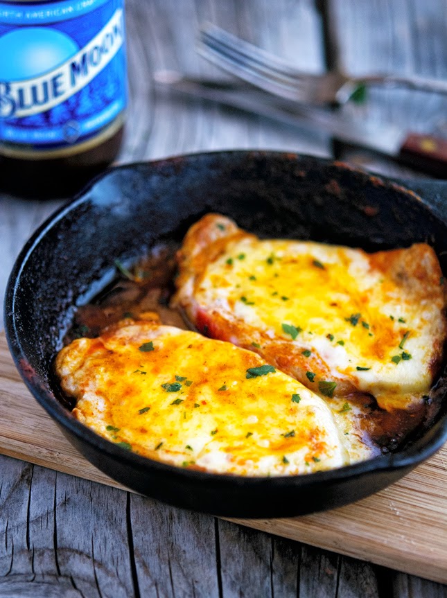 The Iron You: Buffalo-Style Pork Chops