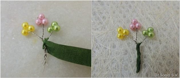 Beaded flower tutorial 11 Beaded flower tutorial 11